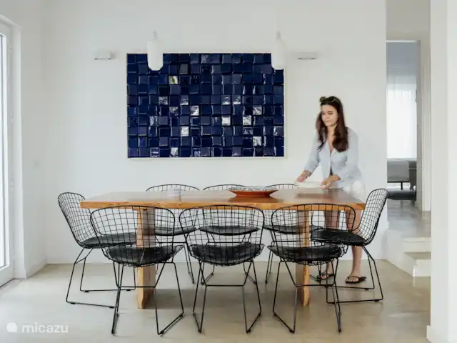 Casa Xyza | Portugal, Algarve, Ferragudo - villa Table à manger à l’intérieur