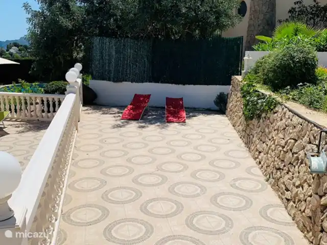 Gran Villa Beniarres with sea view in Spain, Costa Blanca, Moraira - villa Between terrace