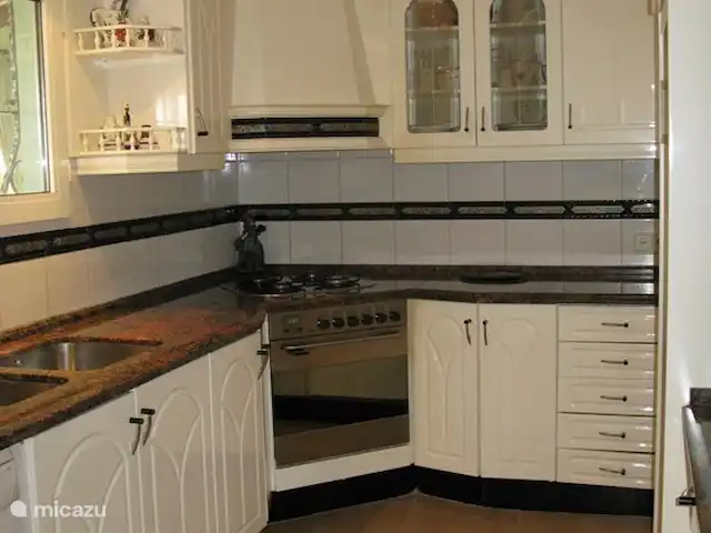 Gran Villa Beniarres with sea view in Spain, Costa Blanca, Moraira - villa Extensive kitchen with all necessary equipment