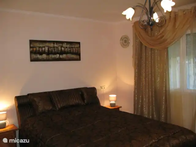 Gran Villa Beniarres with sea view in Spain, Costa Blanca, Moraira - villa Attractive bedroom downstairs