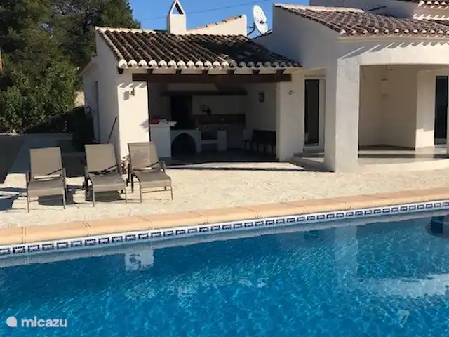 Casa Ruiz Jávea | Espagne, Costa Blanca, Jávea - finca Cuisine extérieure et terrasse couverte