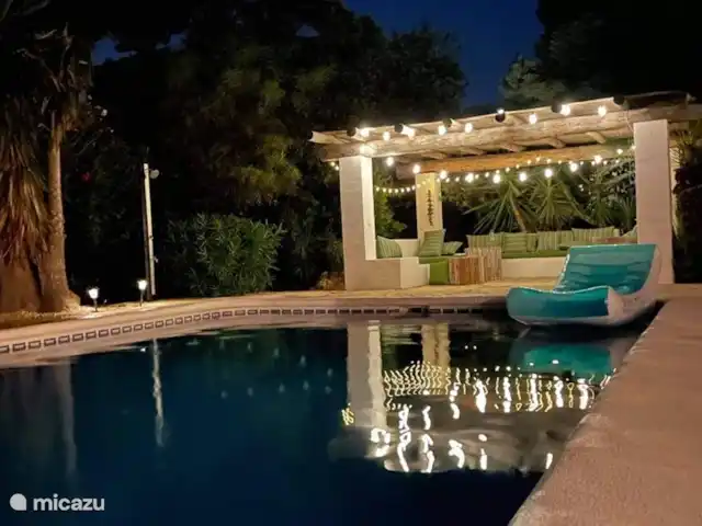 Casa Ruiz Jávea | Espagne, Costa Blanca, Jávea - finca Piscine le soir...