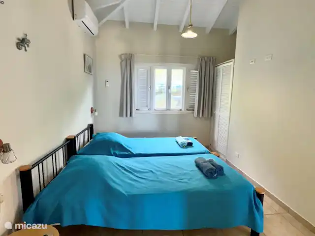 Casa Yuana en Curazao, Bandabou (oeste), Coral Estate, Rif St.Marie - casa vacacional Dormitorio 2 en la parte delantera