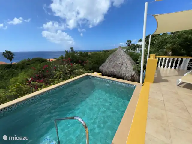 Casa Yuana en Curazao, Bandabou (oeste), Coral Estate, Rif St.Marie - casa vacacional piscina