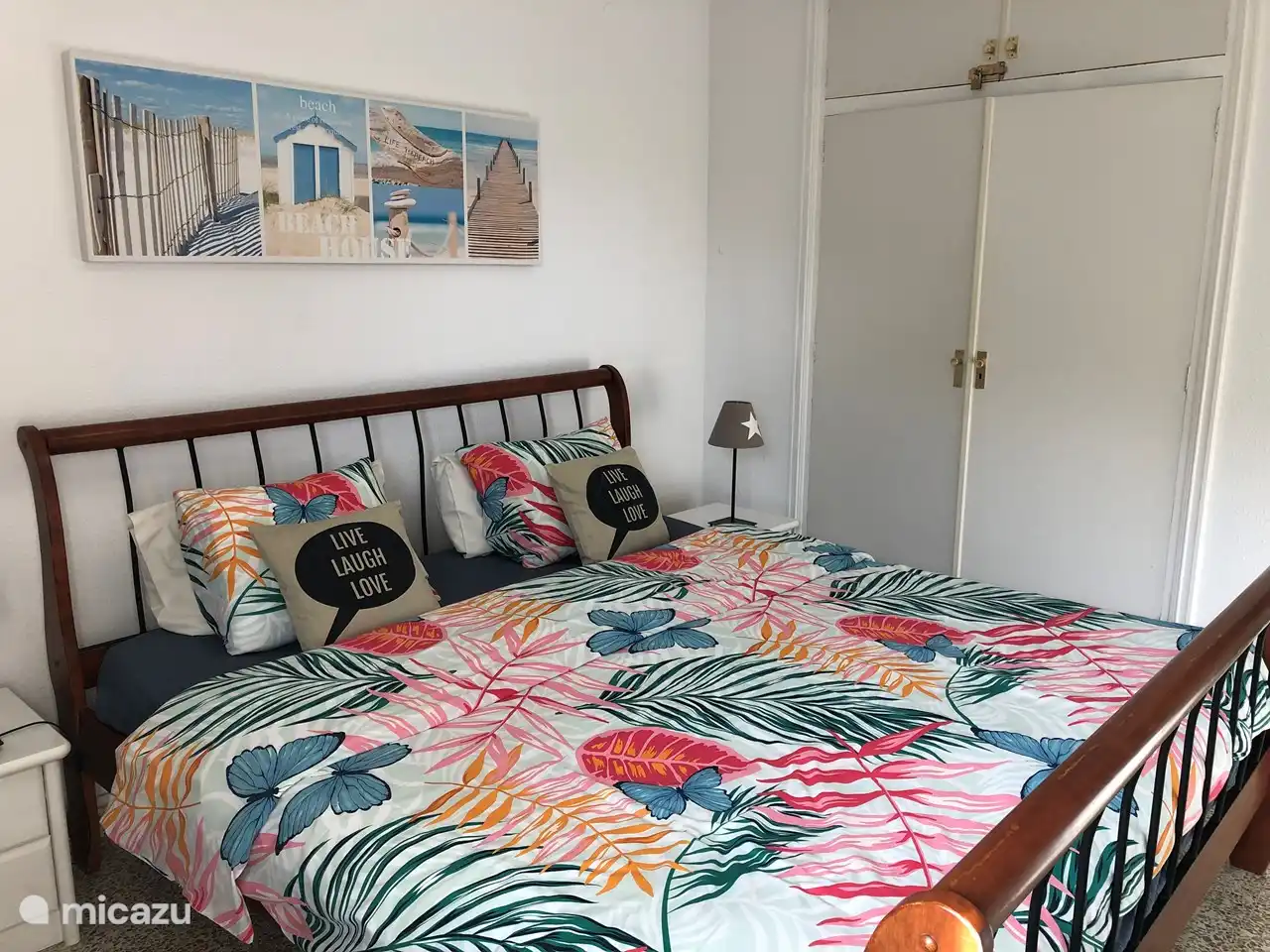 Chambre à coucher. Lit 180x200cm. Climatisation