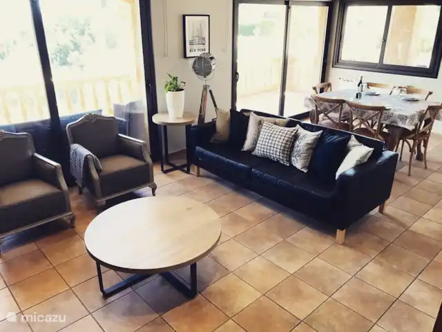 Villa Elena en España, Costa Brava, Calonge - villa Sala de estar arriba