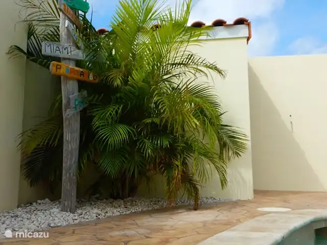 Location de Vacances Aruba, Paradera, Modanza, villa - Mi Gusto Villa Pointeur de direction fait maison