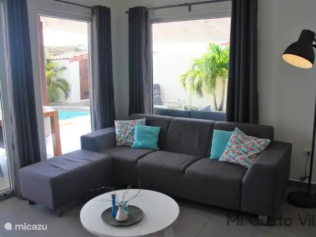 Location de Vacances Aruba, Paradera, Modanza, villa - Mi Gusto Villa Le salon