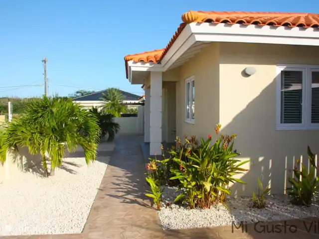 Location de Vacances Aruba, Paradera, Modanza, villa - Mi Gusto Villa Villa vue de côté