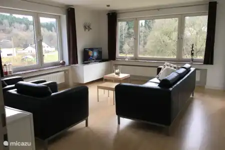Vakantiehuis Duitsland, Eifel, Willwerath appartement Prümer Ster Woonkamer