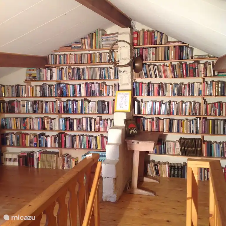 1. Stock Mezzanine mit Bibliothek