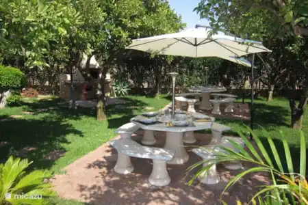Vakantiehuis Portugal, Algarve, Albufeira appartement Casa da Horta 13 In de tuin