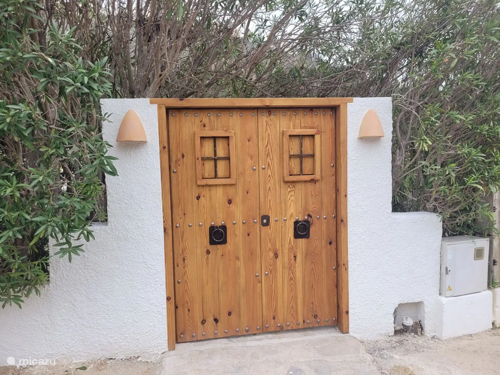 Eingang zur Villa PP