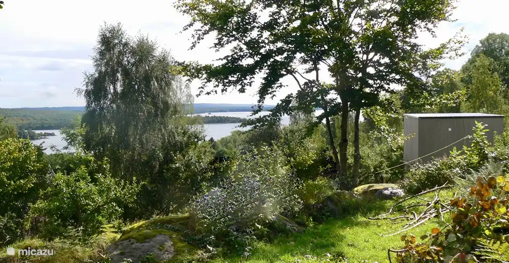 Das Haus, der Obstgarten / Garten und schöne Aussicht.