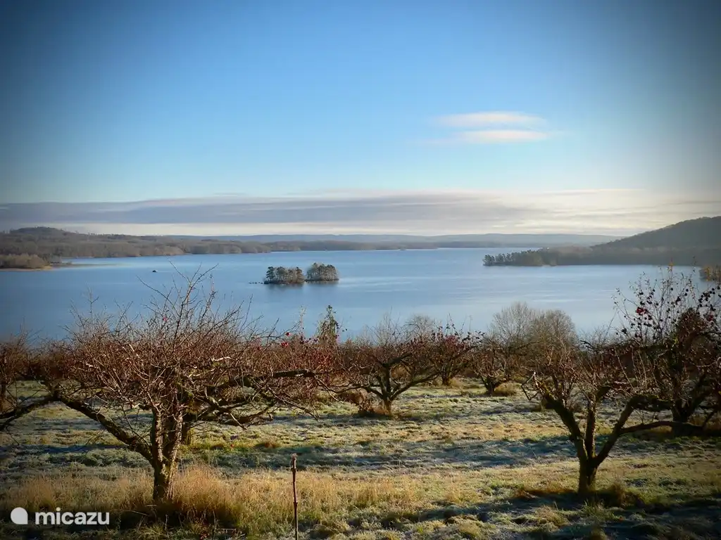 Blick über den Ivö See, 17. Dezember 2017.