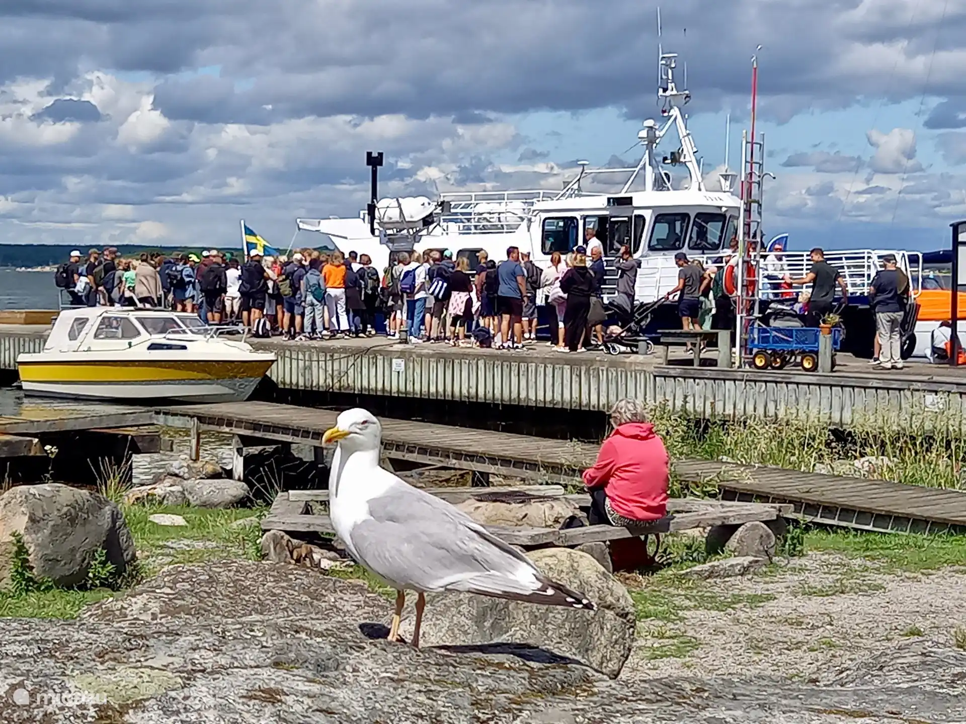 Inselhüpfen vor der Küste der Provinz Blekinge.