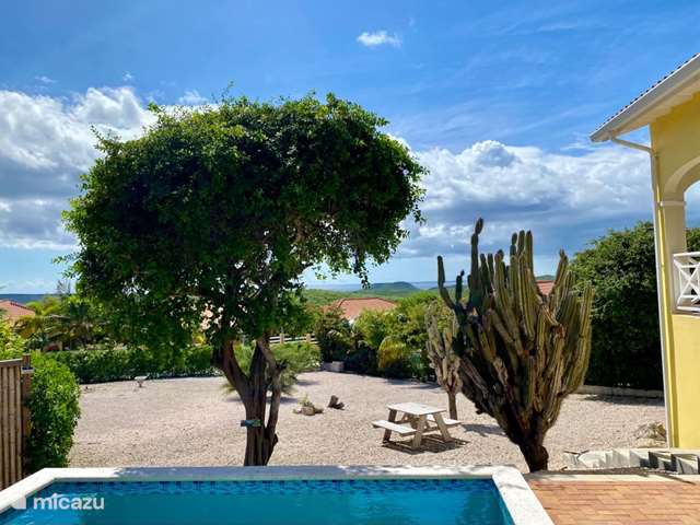 Maison de Vacances Curaçao, Banda Abou (ouest), Fontein - maison de vacances La Villa Fontaine - avec piscine privée
