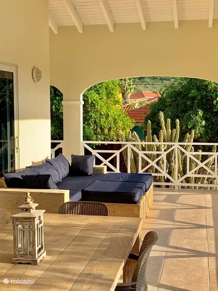 Lounge sofa on the terrace