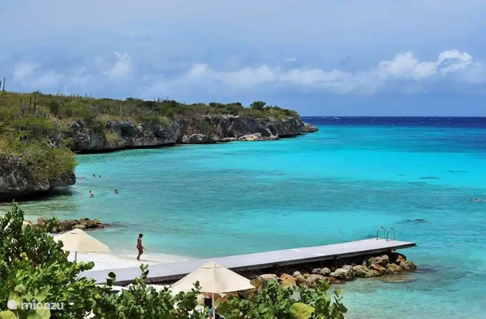 Playa Porto Marie, just 5 minutes away. This beach has a diving school and a nice restaurant.