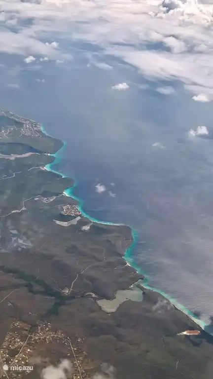 This photo shows the many wonderful beaches just a few minutes from La Villa Fontein!