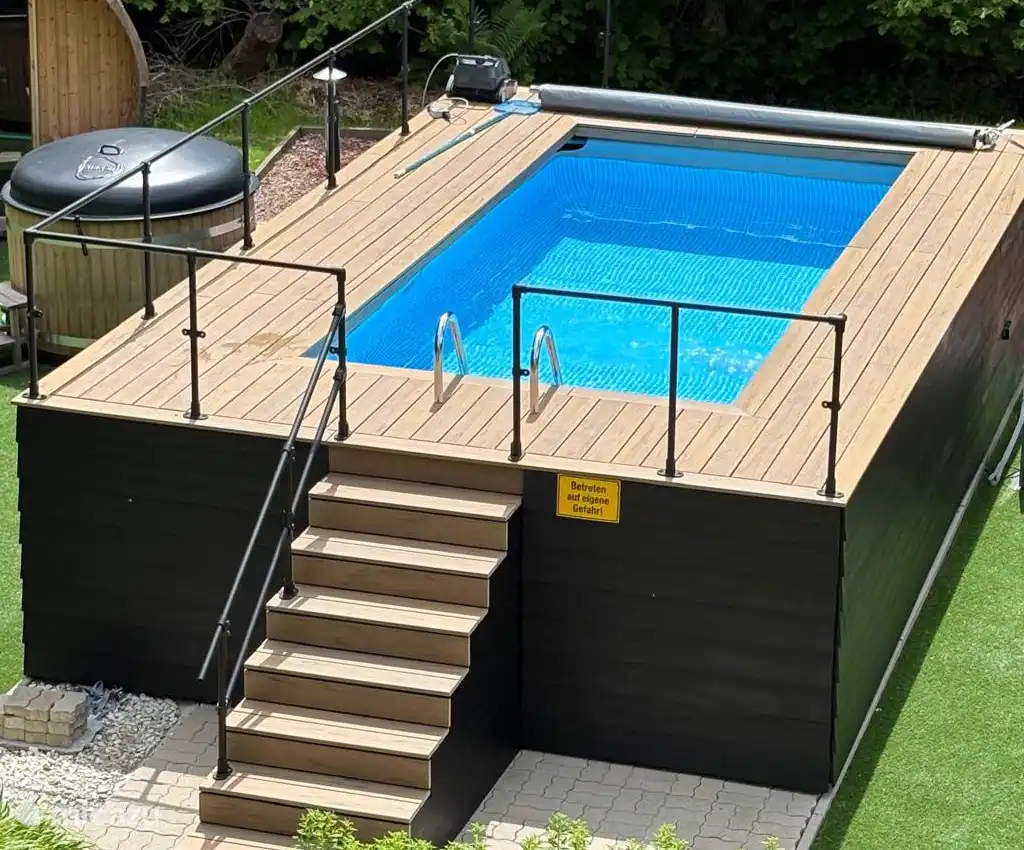 Ferienhaus Glück Auf 1, Hottub, Pool