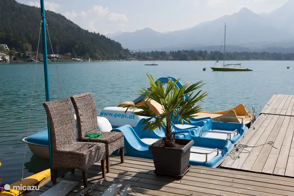 Faaker See - Pepi, für den Verleih von Tretbooten, Segelboote usw.