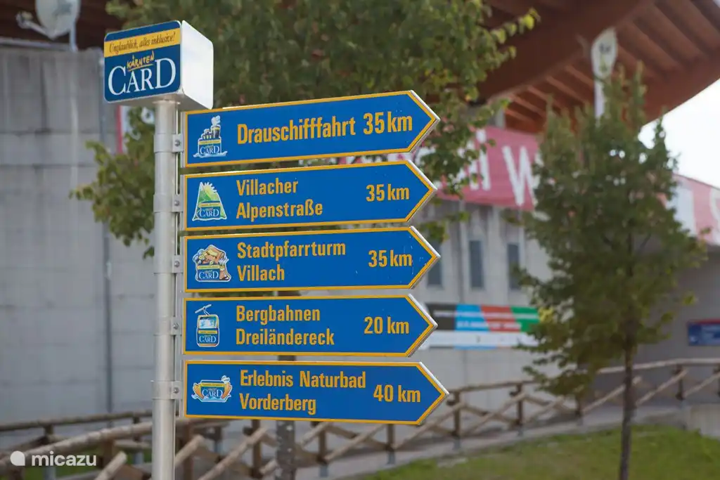 Tarvisio - Touristen Zeiger