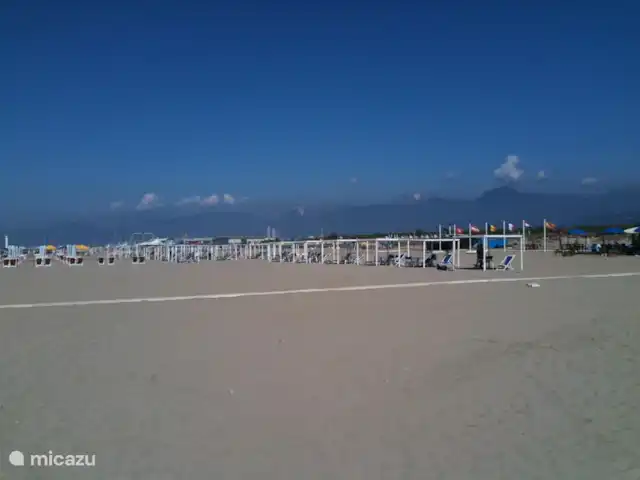 Mobil-home, Camping familial Toscane | Italie, Toscane, Viareggio - mobil-home mer avec vue sur les montagnes, la plage est libre