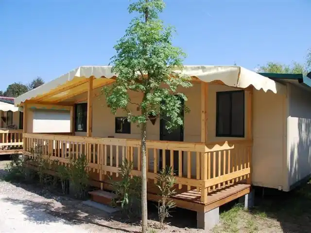 Mobil-home, Camping familial Toscane | Italie, Toscane, Viareggio - mobil-home rue
