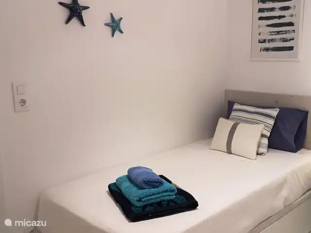 appartement huren in Spanje, Costa Blanca, Santa Pola – ALICANTE Santa Pola  Playa Levante Tweede slaapkamer Tweede bed