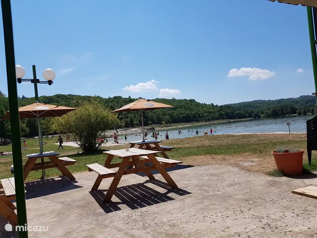 Recreational lake Le Lac Vert