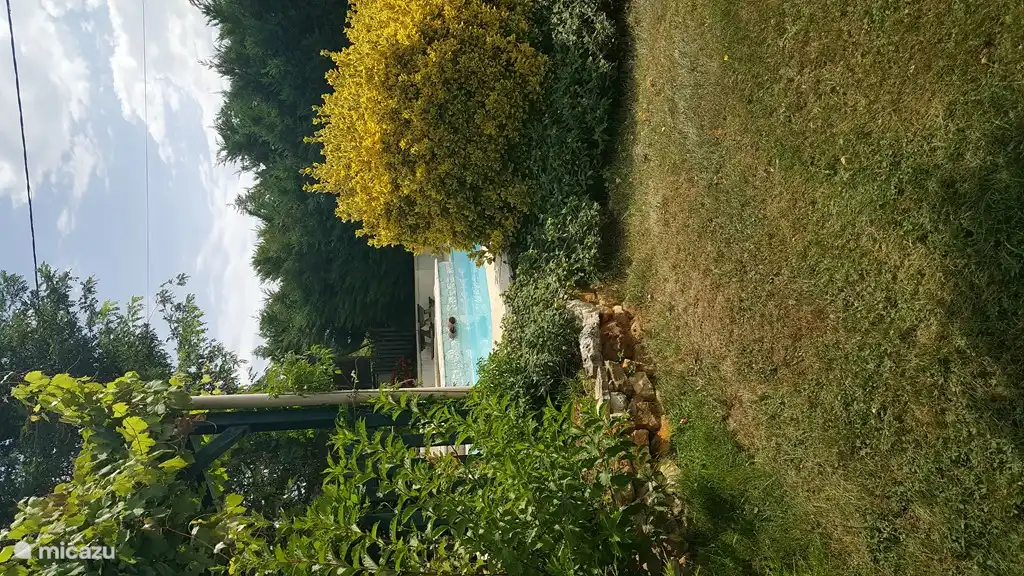 The pool with plenty of privacy.