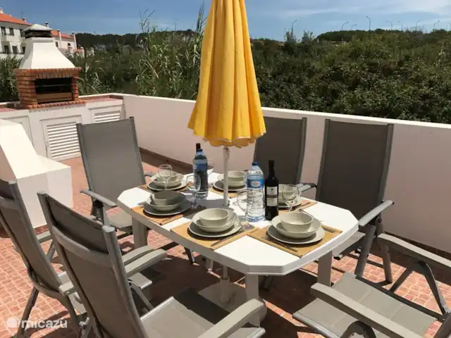 Location de Vacances Portugal, Beja, Zambujeira do Mar, maison de vacances - Zambujeira do Mar terrasse rez-de-chaussée