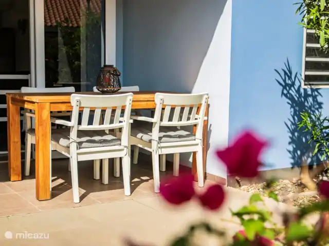 Happy Rest 13 'Casa Blou Curaçao' | Curaçao, Curaçao-Centre, Boca St. Michiel - bungalow La terrasse