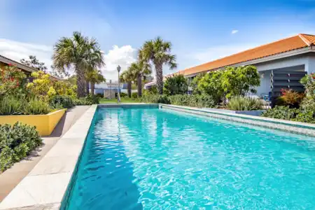Vacation rental Curaçao, Curacao-Middle, Boca St. Michiel bungalow Blije Rust 13 'Casa Blou Curacao'