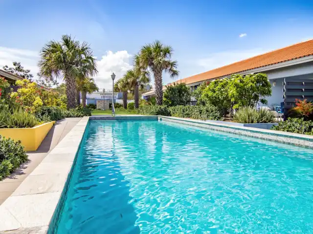 Happy Rest 13 'Casa Blou Curaçao' | Curaçao, Curaçao-Centre, Boca St. Michiel - bungalow La piscine
