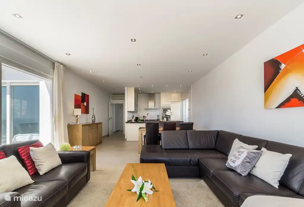 Het interieur van villa Blanca