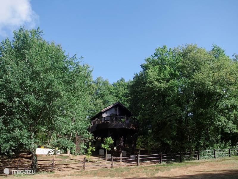 Casa vacacional Francia, Dordoña, Auriac-du-Périgord Cabaña de madera Cabina Mesange