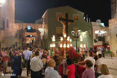 Fiesta in Alcalali is around June 25 every year