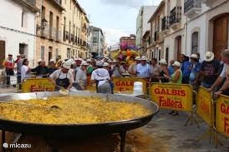 Fiesta in Jalon: jaarlijks in augustus