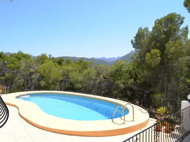 Villa Arbolada - plage, vélo et randonnée | Espagne, Costa Blanca, Alcalali - villa Il y a plein de maisons avec piscine, mais ont-elles une telle vue ?