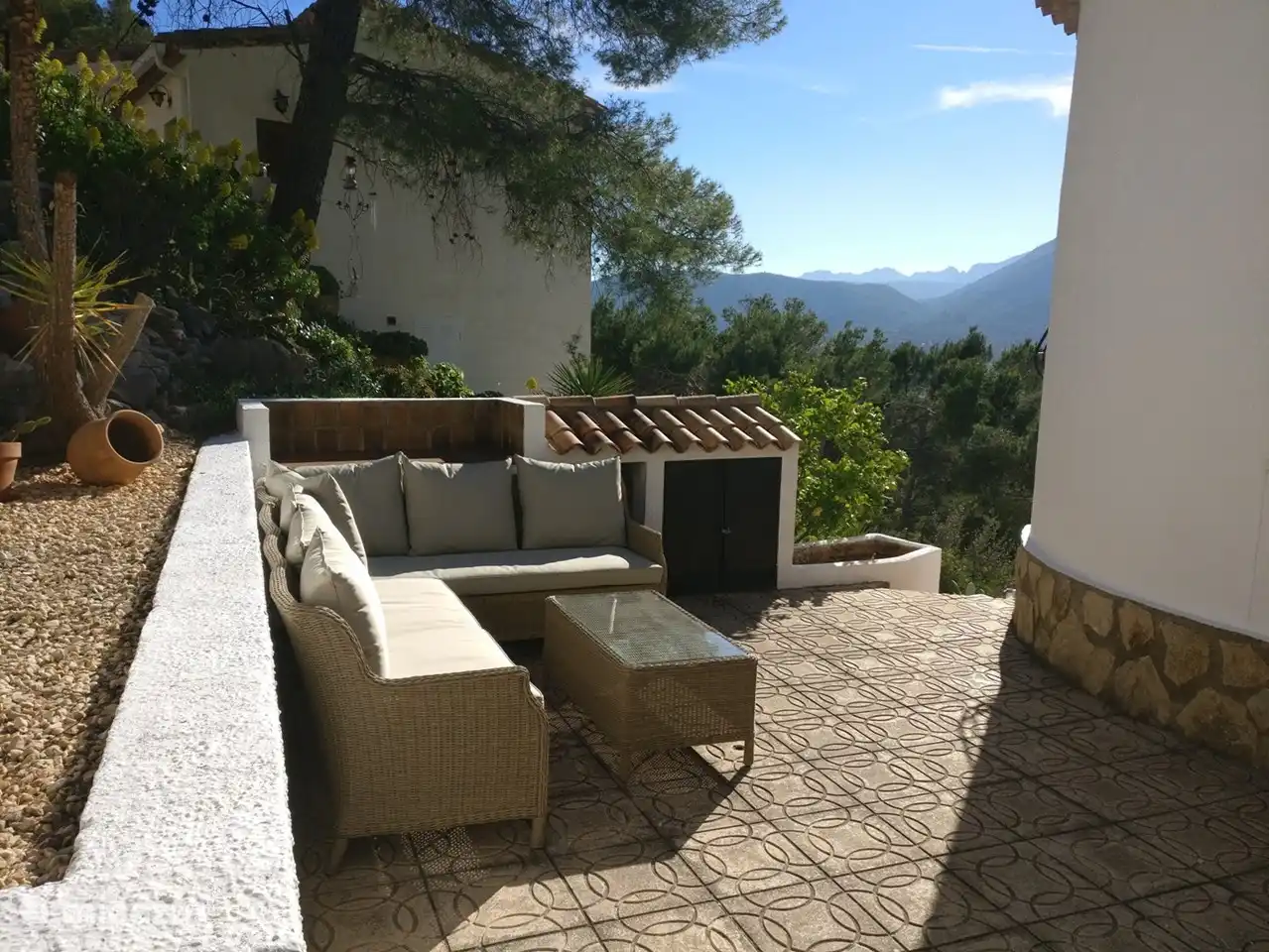 Lounging mit Aussicht.