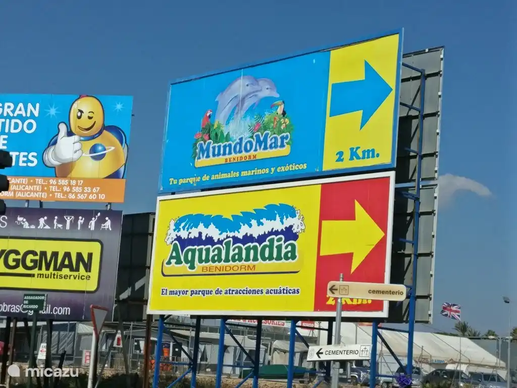 In der Gegend von Benidorm (40 km) gibt es viele Vergn&#252;gungsparks mit und ohne Wasser