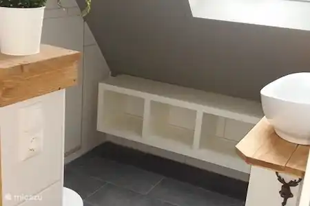 Vakantiehuis Duitsland, Thüringer Woud, Gehlberg vakantiehuis Finsterberg Badkamer 1e verdieping