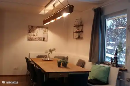 Vakantiehuis Duitsland, Thüringer Woud, Gehlberg vakantiehuis Finsterberg Eethoek