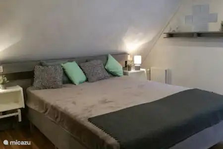 Vakantiehuis Duitsland, Thüringer Woud, Gehlberg vakantiehuis Finsterberg Grote Slaapkamer 1e verdieping