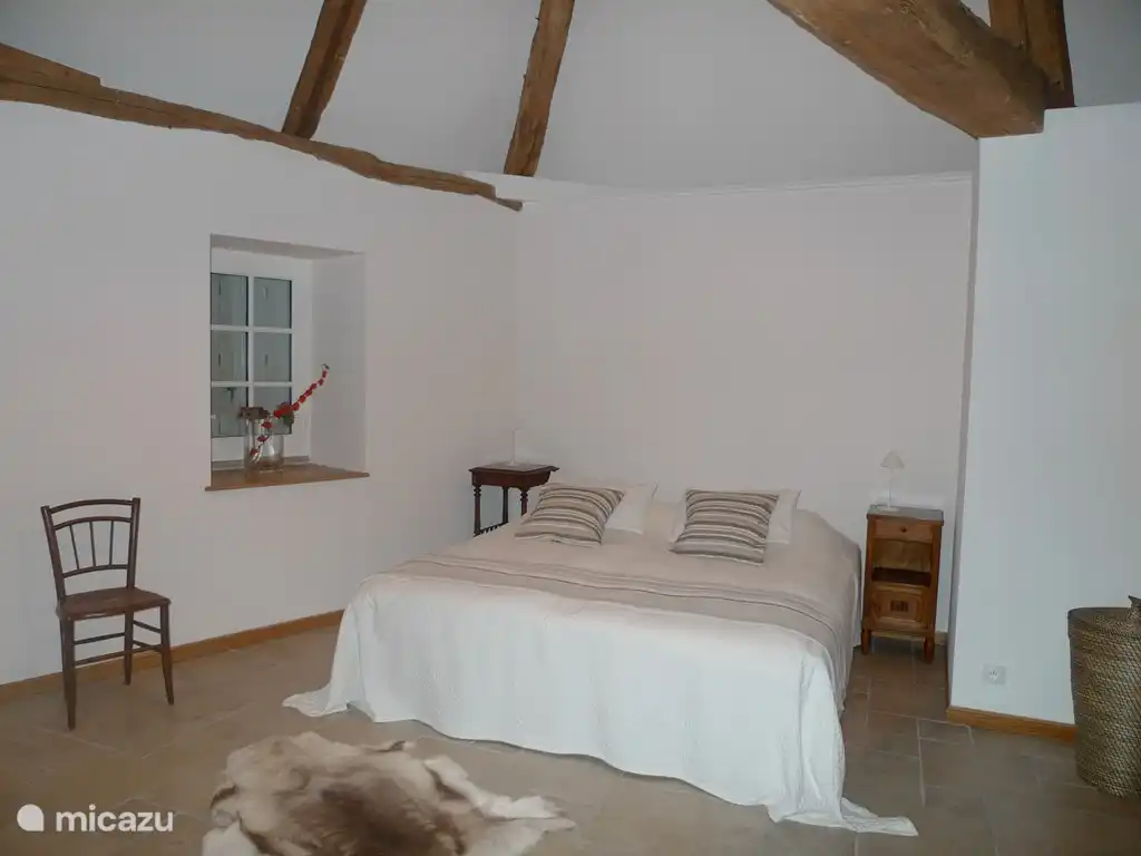 1 Schlafzimmer mit Doppelbett