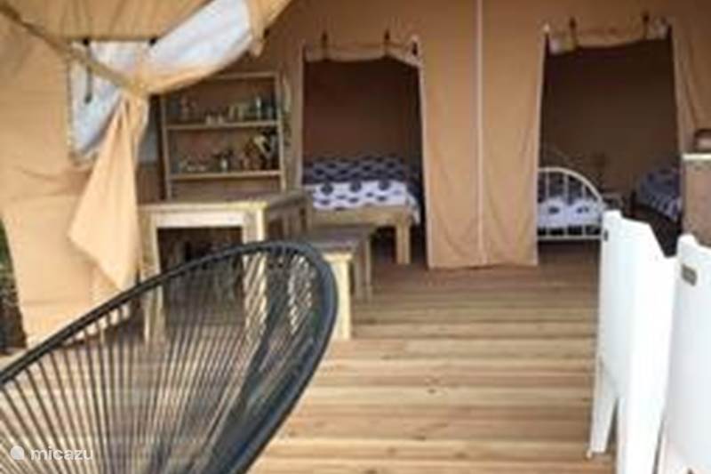 Vacation rental France, Dordogne, Rouffignac Glamping / Safari tent / Yurt Safari tent