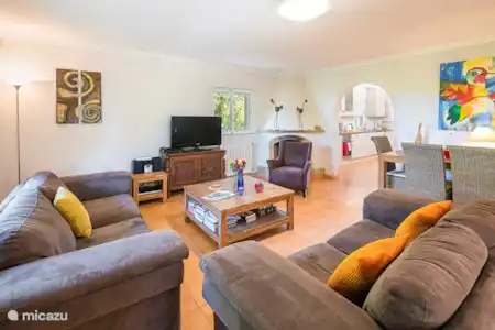 Vakantiehuis Portugal, Algarve, Carvoeiro villa Vivenda Faria Woonkamer2