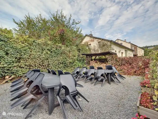 Maison de vacances de luxe 21 pers. Bouillon | Belgique, Ardennes, Bouillon - maison de vacances terrasse